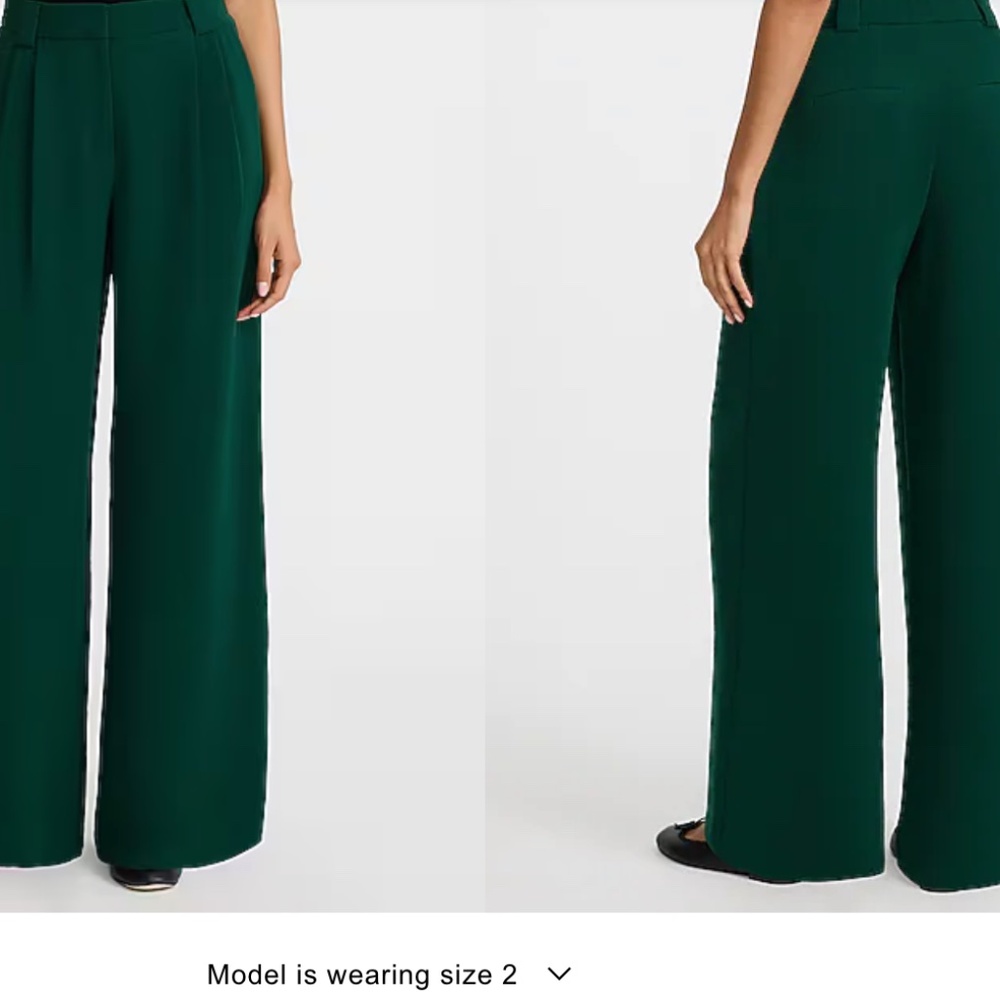 NWT Banana Republic wide leg tailored trousers